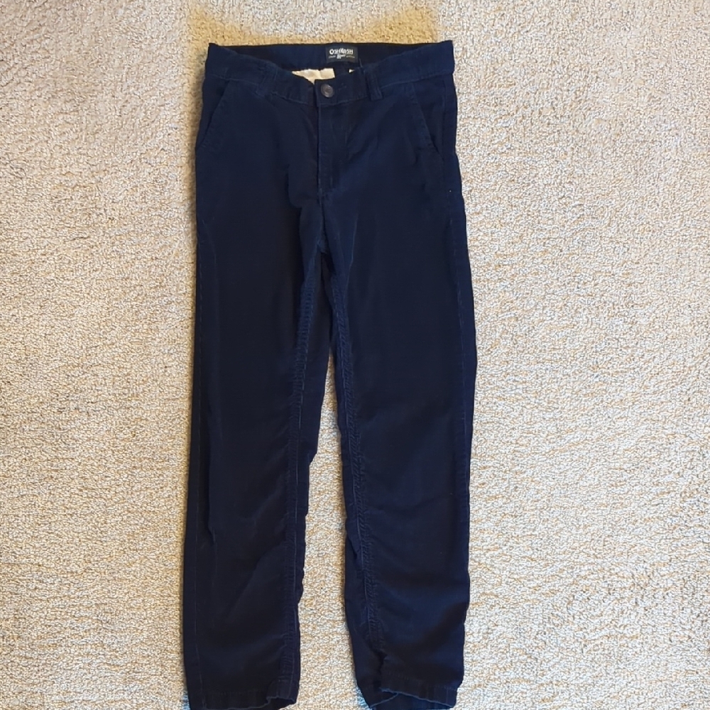 kids Corduroy Navy Pants